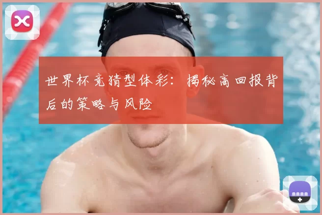 世界杯竞猜型体彩：揭秘高回报背后的策略与风险