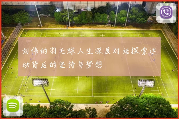刘伟的羽毛球人生深度对话探索运动背后的坚持与梦想